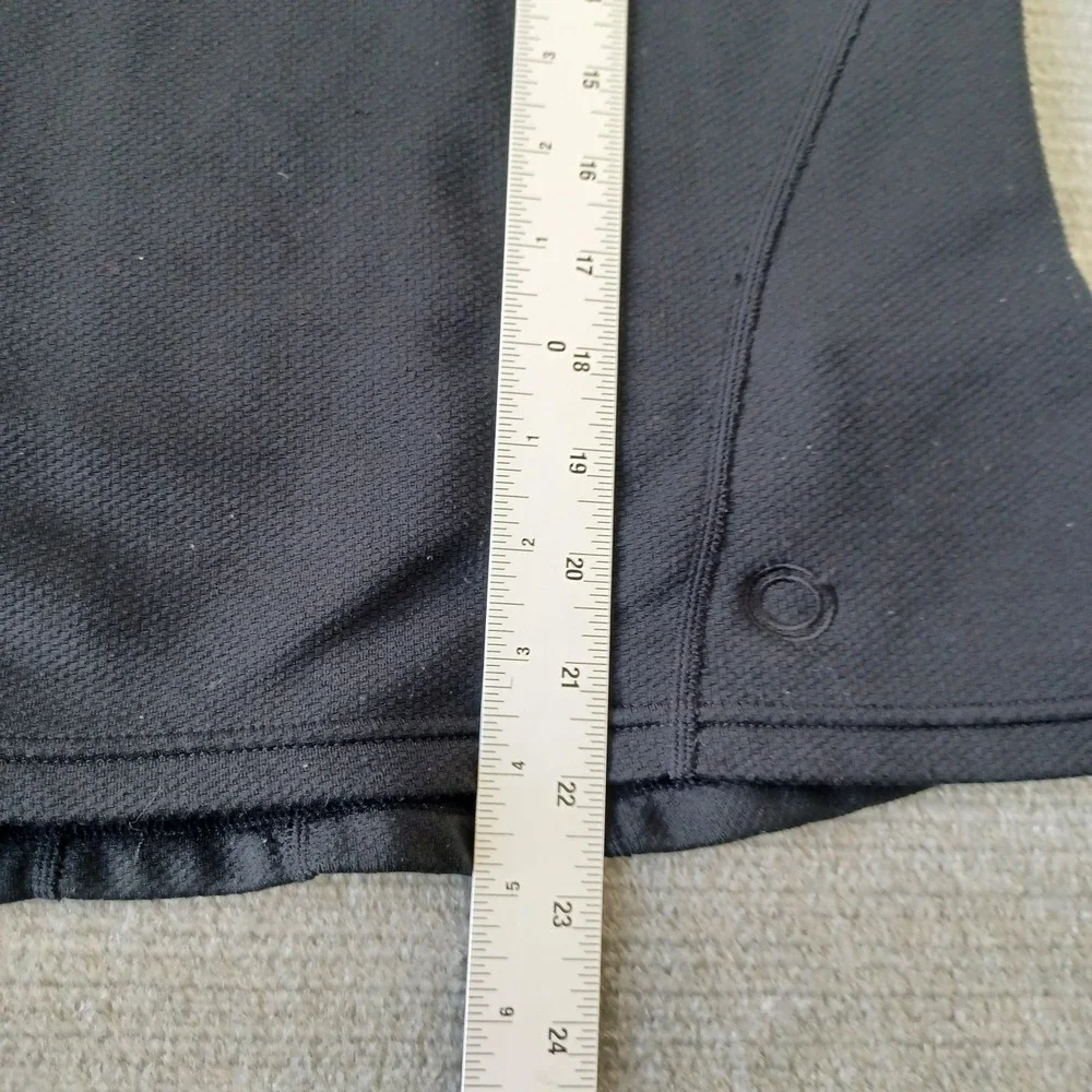 Nike Sphere 1/4‎ Zip Thermal Shirt Mens S Black Long Sleeve Stretch Lightweight
